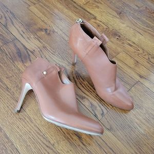 Ivanka Trump leather heeled bootie